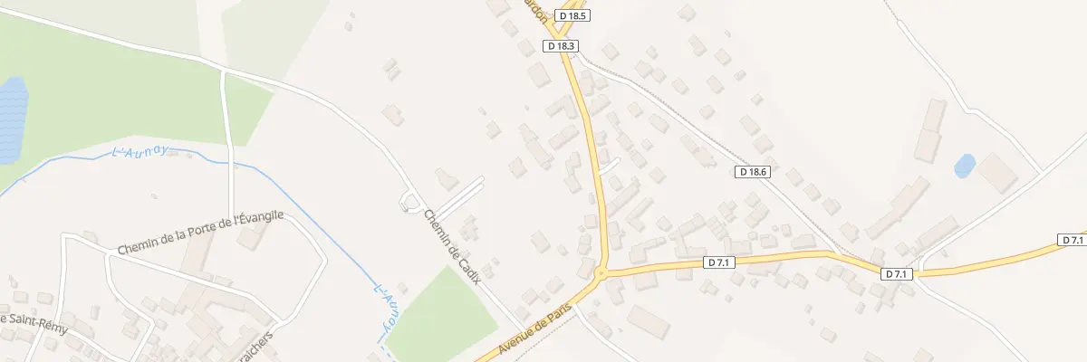 Plan du 10 Rue de la Chaumière à Auneau-Bleury-Saint-Symphorien
