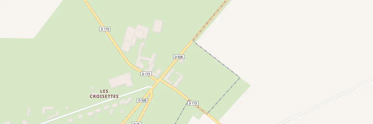 Plan du 6 Rte Nationale à Béhen