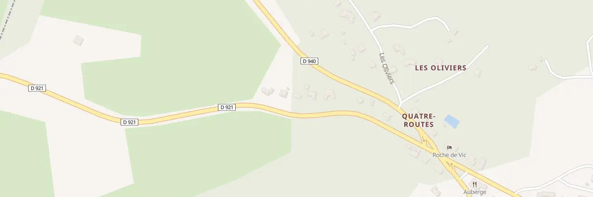 Plan du 5432 Les Quatre Routes à Albussac