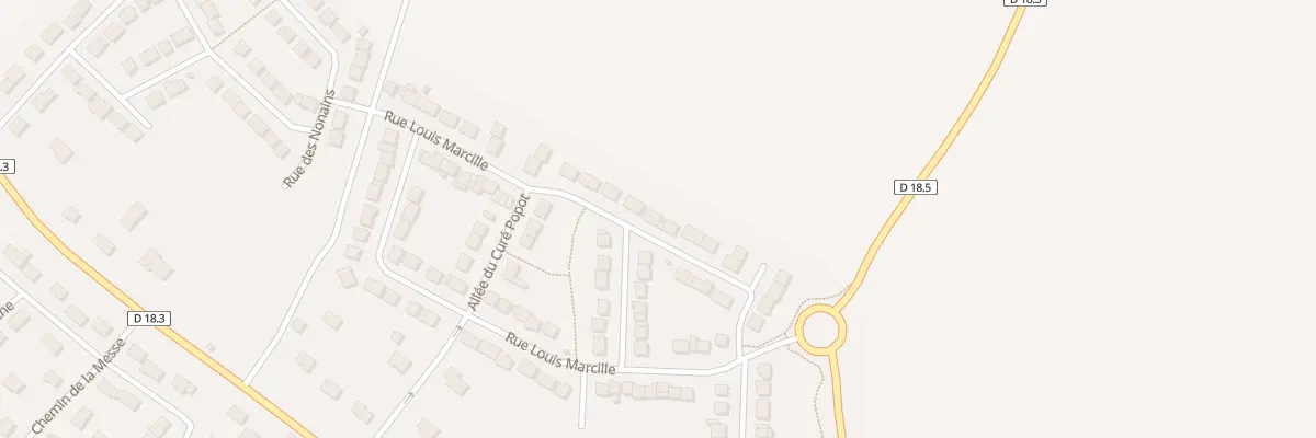 Plan du 20 Rue Louis Marcille à Auneau-Bleury-Saint-Symphorien