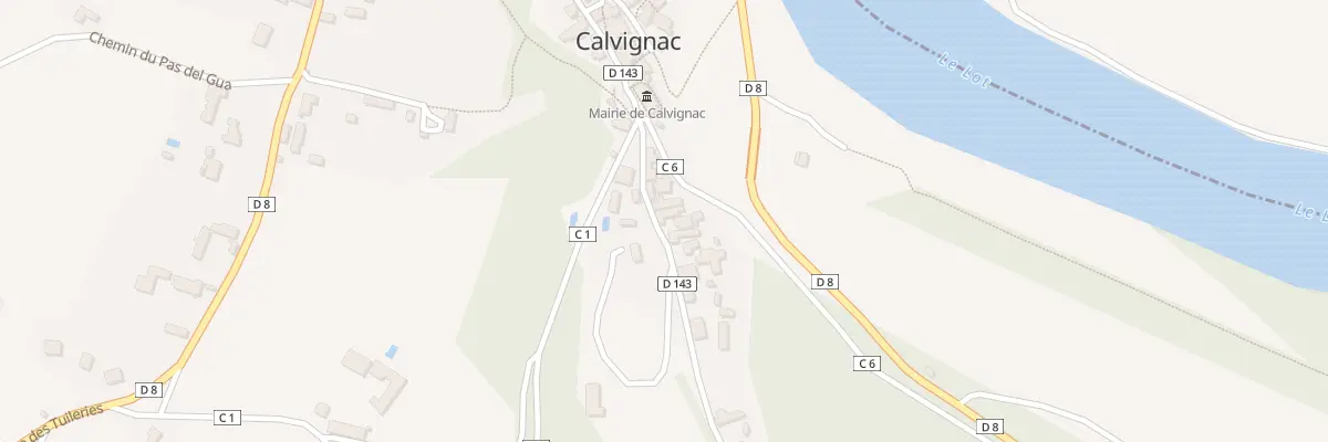 Plan du 5237 Calvignac à Calvignac