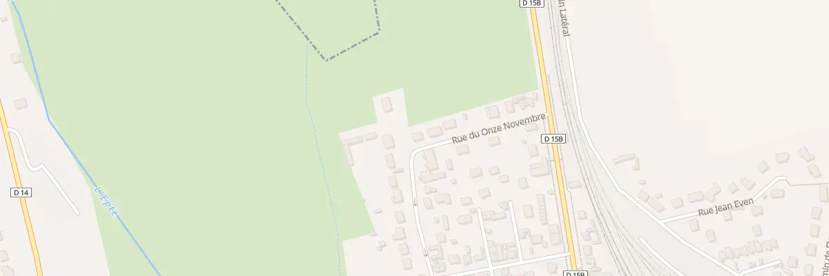 Plan du 1A Rue du Onze Novembre à Gisors