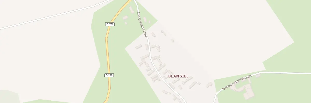 Plan du 6046 Blangiel Grande Rue à Lafresguimont-Saint-Martin