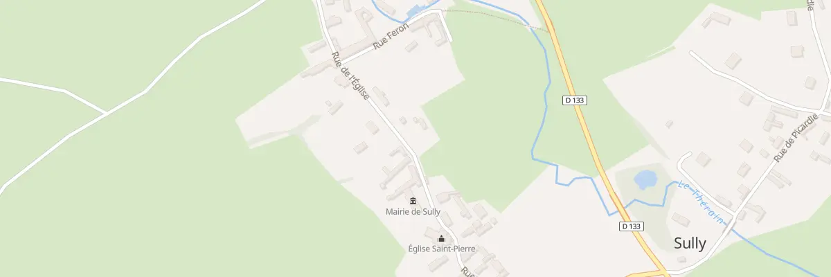 Plan du 17 Rue de l’Eglise à Sully