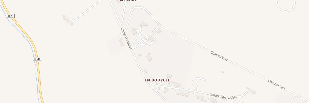 Plan de En Bouycel à Loubens-Lauragais