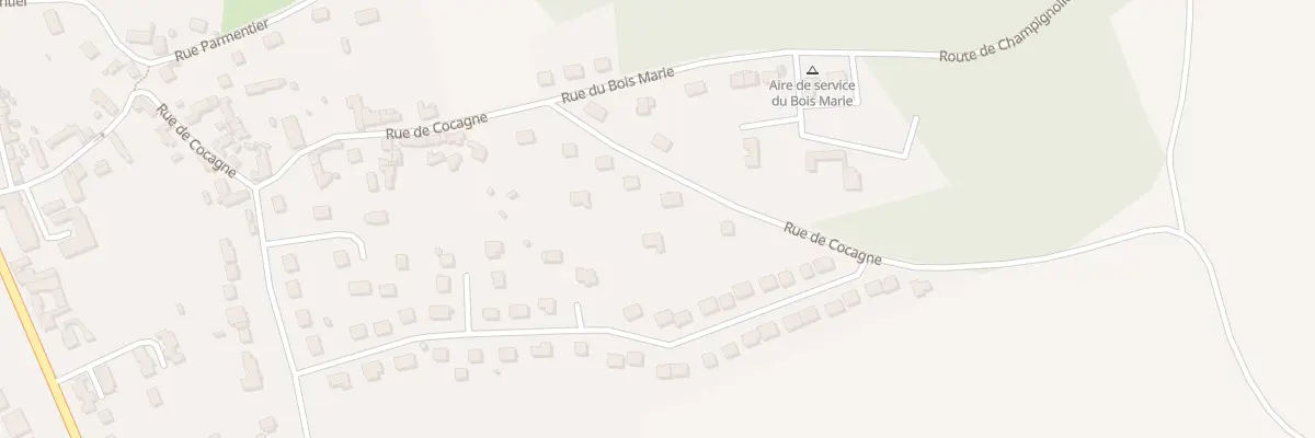 Plan du 42 Rue de Cocagne à Sérifontaine