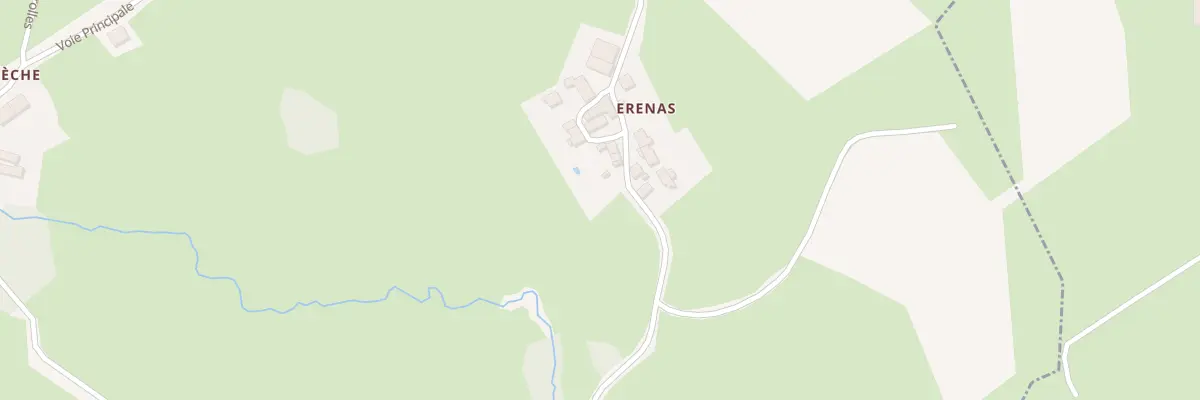 Plan du 19 Erenas à Azat-Châtenet