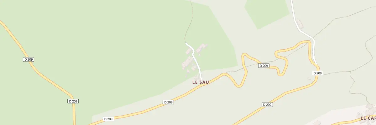 Plan du 354 Le Sau à Montferrier