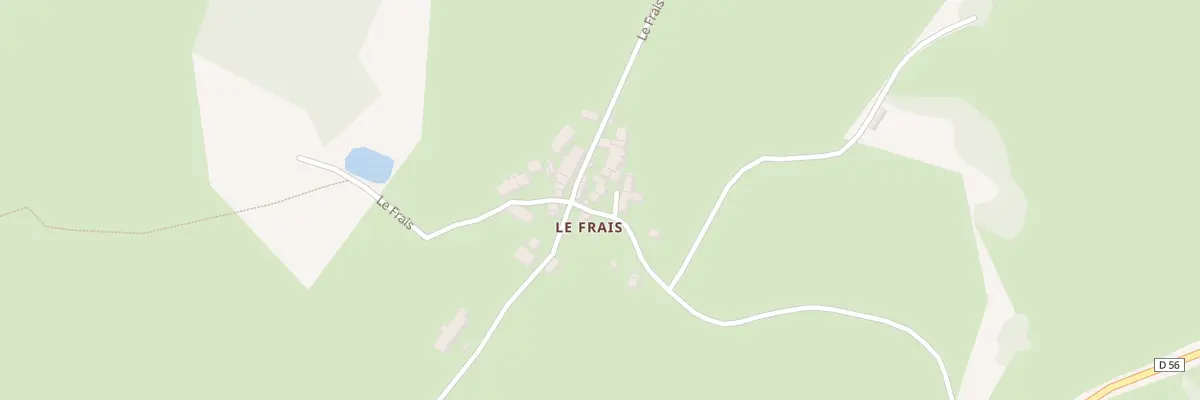 Plan du 7 Le Frais à Bussière-Dunoise
