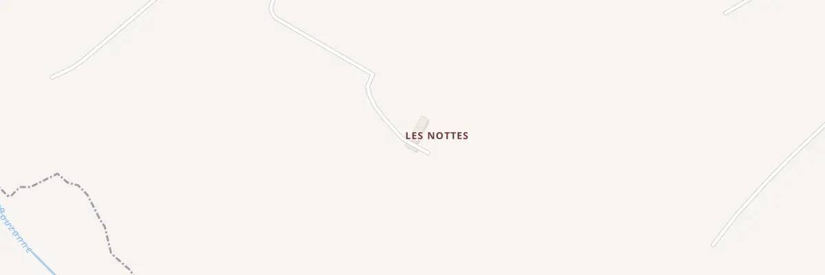 Plan du 5053 Les Nottes à La Buxerette