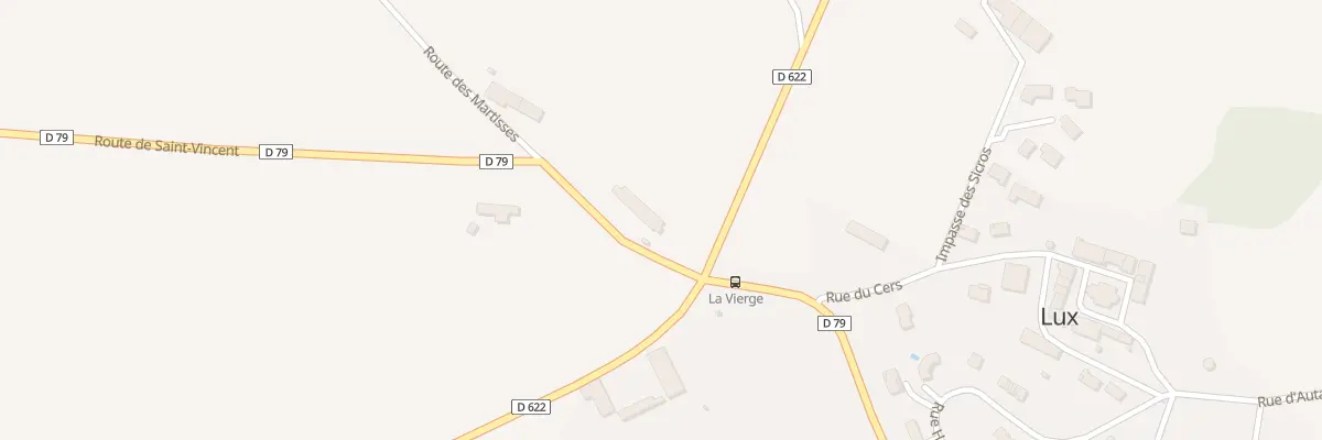 Plan du 6 Rte de Saint-vincent à Lux