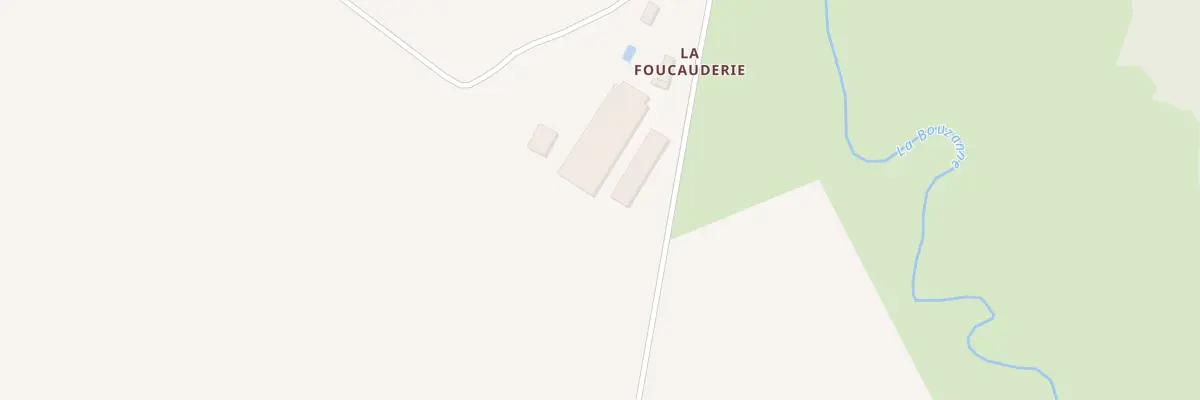 Plan du 1 La Foucauderie à Jeu-les-Bois