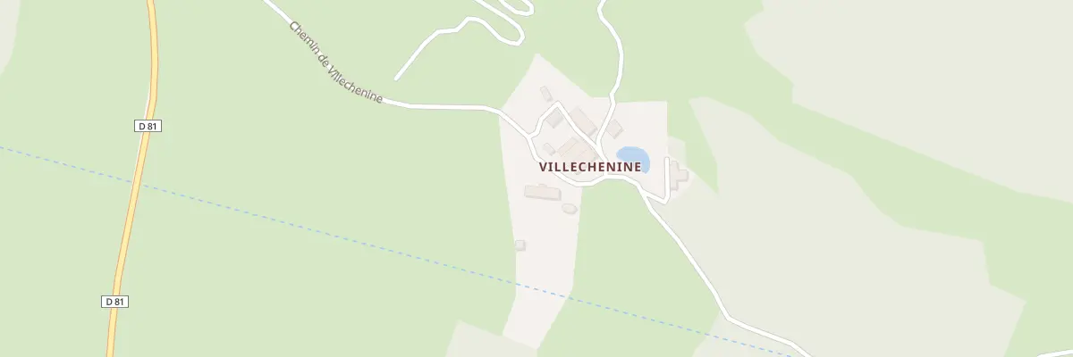 Plan du 5392 Vieille Chenille à Peyrat-le-Château