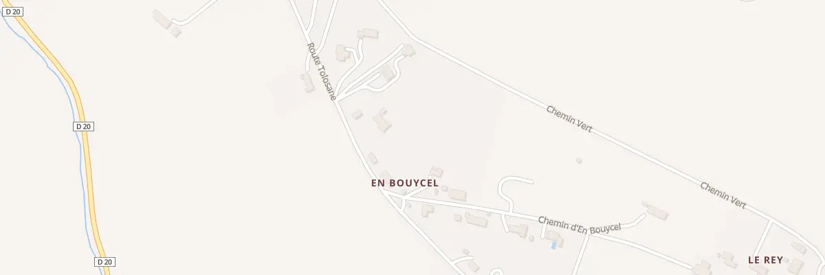 Plan du 10 En Bouycel à Loubens-Lauragais