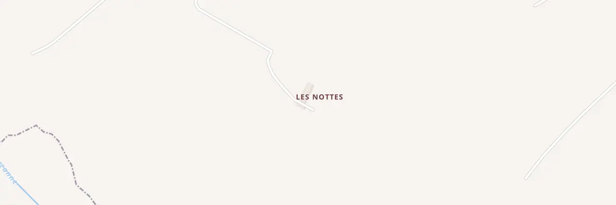 Plan du 5054 Les Nottes à Montchevrier