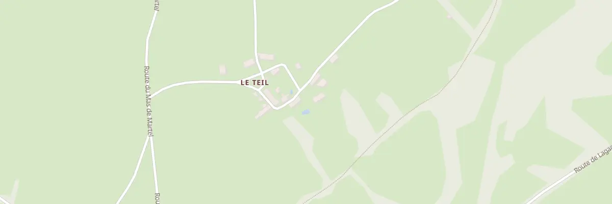 Plan du 5190F Le Theil à Bio