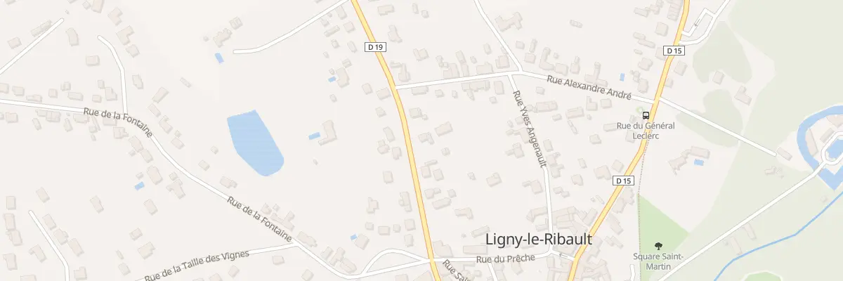 Plan du 274 Rue Gérard de Fontenay à Ligny-le-Ribault