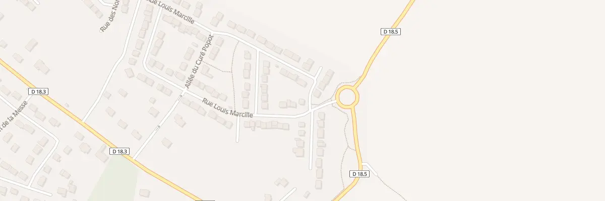 Plan du 45 Rue Louis Marcille à Auneau-Bleury-Saint-Symphorien