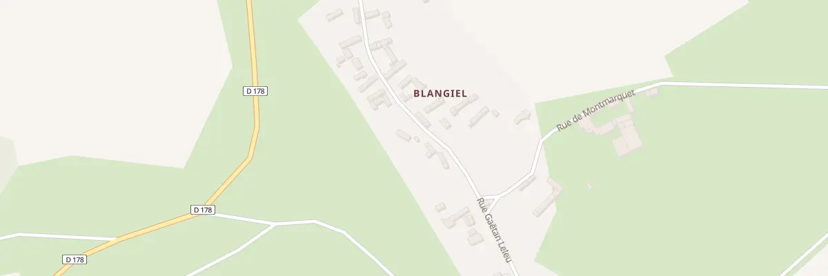 Plan du 16 Rue Gaetan Leleu à Lafresguimont-Saint-Martin