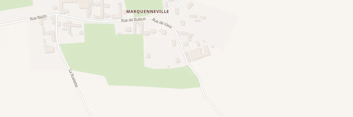 Plan du 8 Rue de Vaux à Vaux-Marquenneville