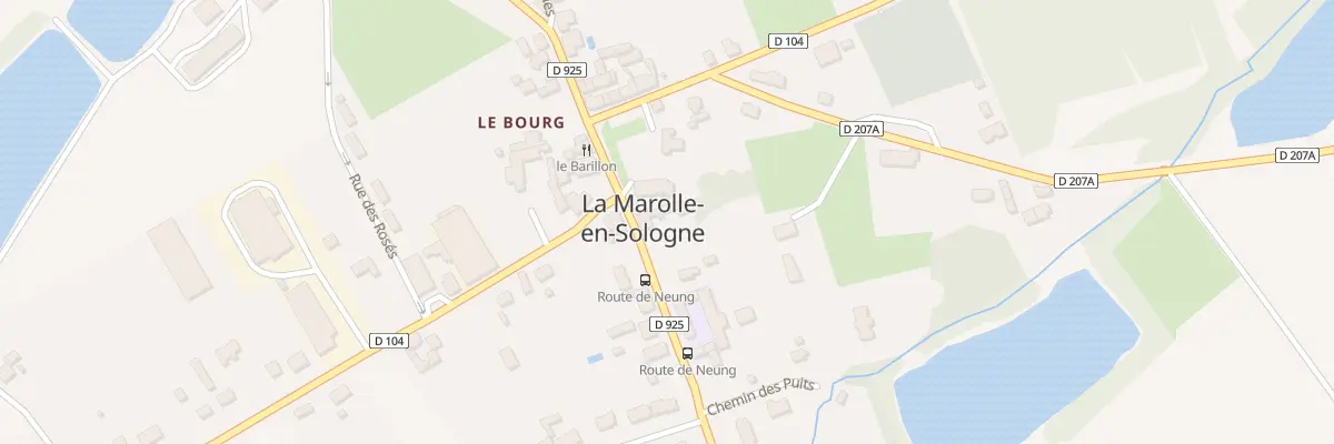 Plan du 6 Rue des Ecoles à La Marolle-en-Sologne