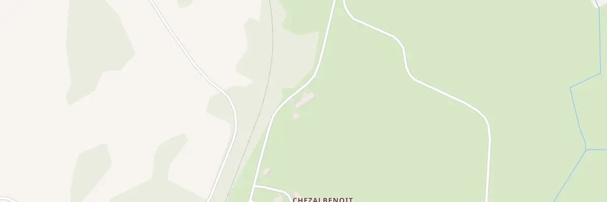 Plan du 1 Chezal Benoit à La Brionne