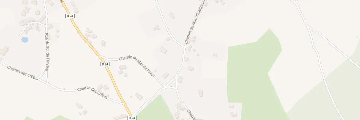Plan du 221 Che du Mas d’Estripeau à Limogne-en-Quercy