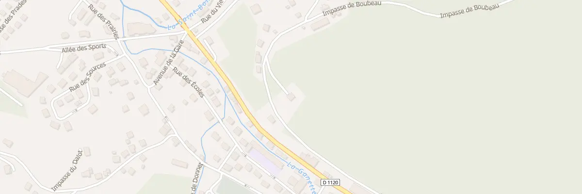 Plan du 5383 Le Puy du Jour Ouest à Laguenne-sur-Avalouze