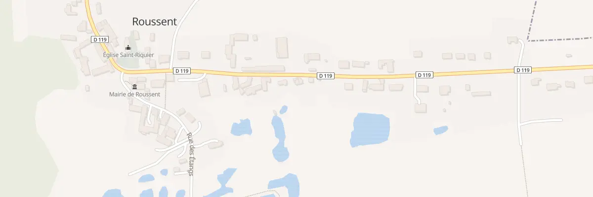 Plan du 51 Rue de la Vallée de l’Authie à Roussent