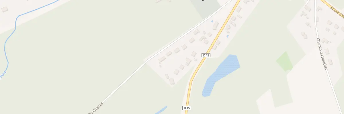 Plan du 5588 Le Bourg Sud à Ligny-le-Ribault