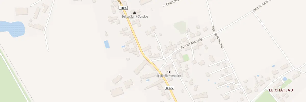 Plan du 5 Pl de la Mairie à Bricy