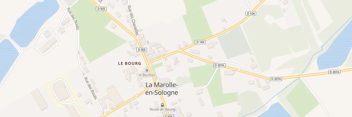 Plan du 1 Rue Moïse Aucante à La Marolle-en-Sologne