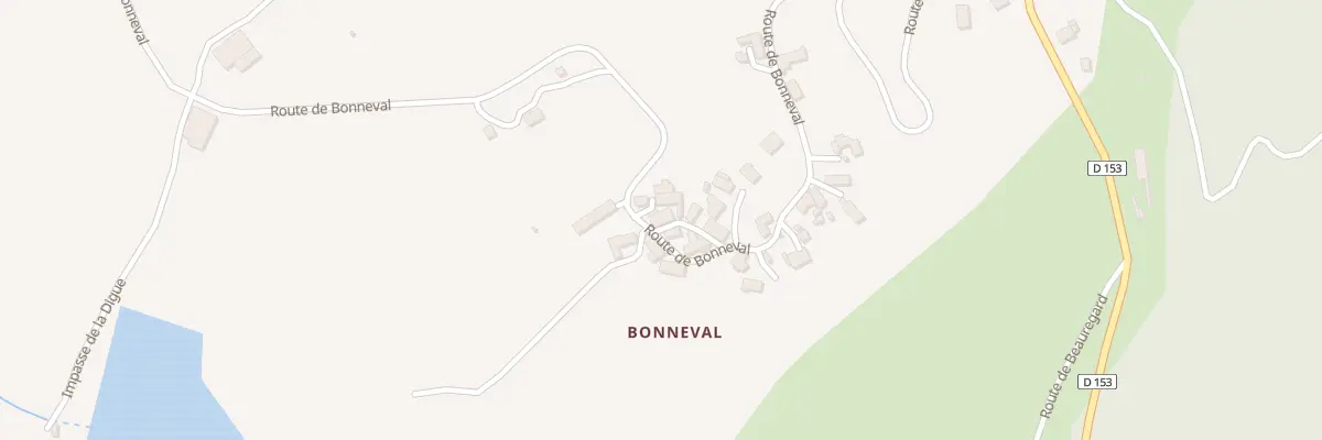 Plan du 5165 Bonneval à Puy-d’Arnac