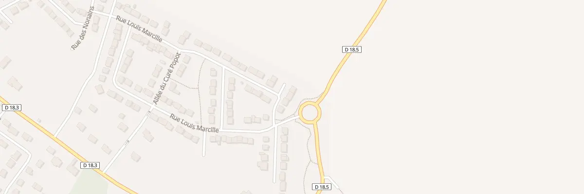 Plan du 6 Rue Louis Marcille à Auneau-Bleury-Saint-Symphorien