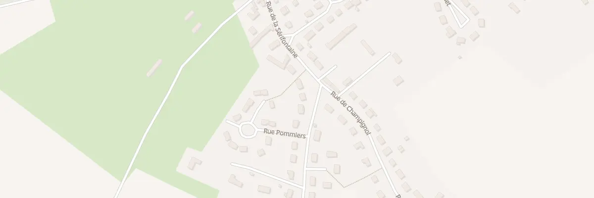 Plan du 20 Rue de Serifontaine à Lalande-en-Son