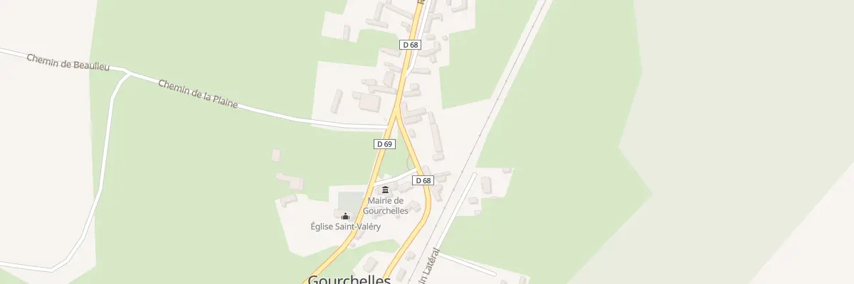 Plan du 10 Rue Principale à Gourchelles