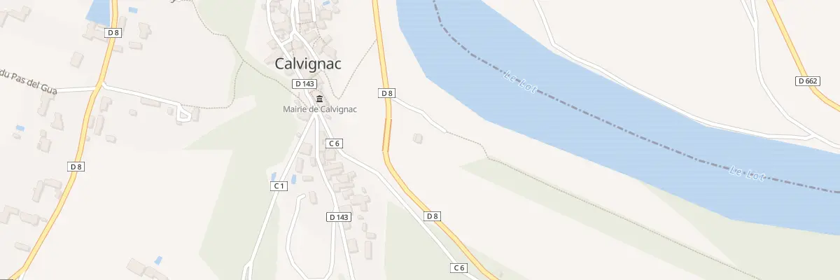 Plan du 5075 Pre de Galinier à Calvignac