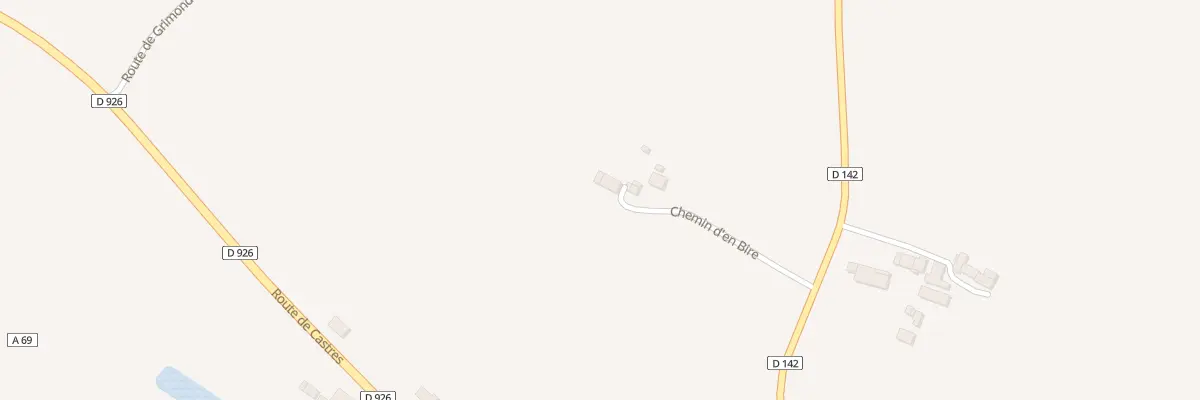Plan du 5064 En Bire à Villeneuve-lès-Lavaur