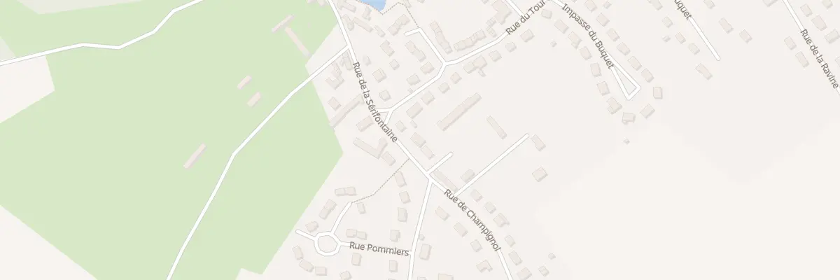 Plan du 13 Rue de Serifontaine à Lalande-en-Son