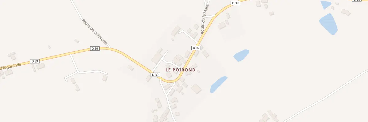 Plan du 5156 Village du Poirond à Montchevrier