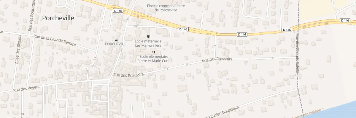 Plan du 32 Rue des Pressoirs à Porcheville