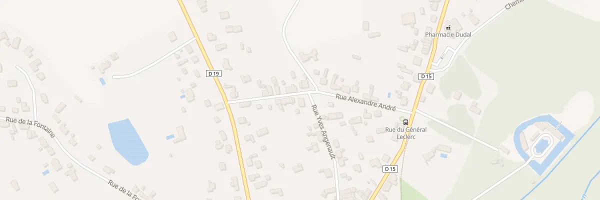 Plan du 185 Rue Alexandre André à Ligny-le-Ribault