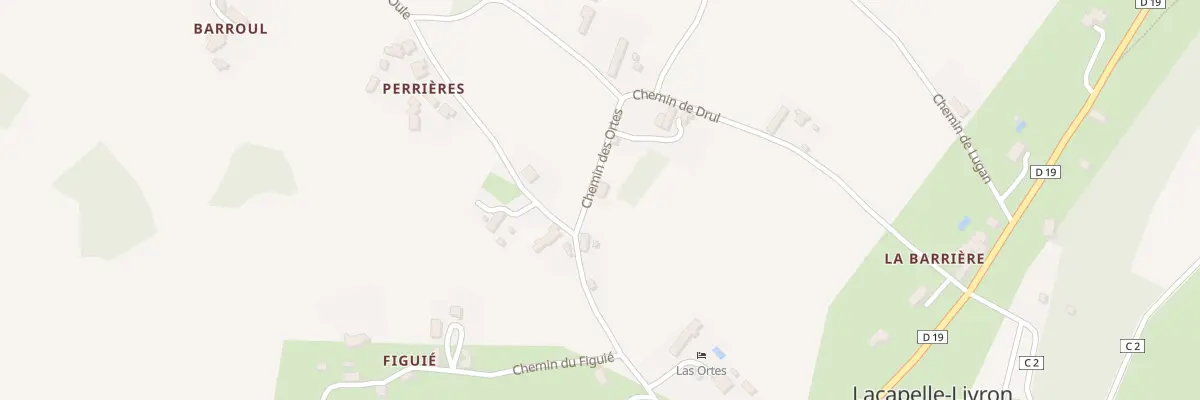 Plan du 5069 Las Ortes à Lacapelle-Livron