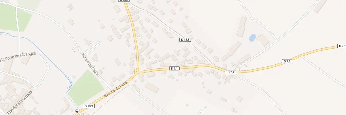 Plan du 7E Rue des Bergeries à Auneau-Bleury-Saint-Symphorien