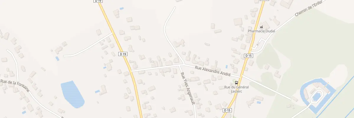 Plan du 180 Rue Alexandre André à Ligny-le-Ribault