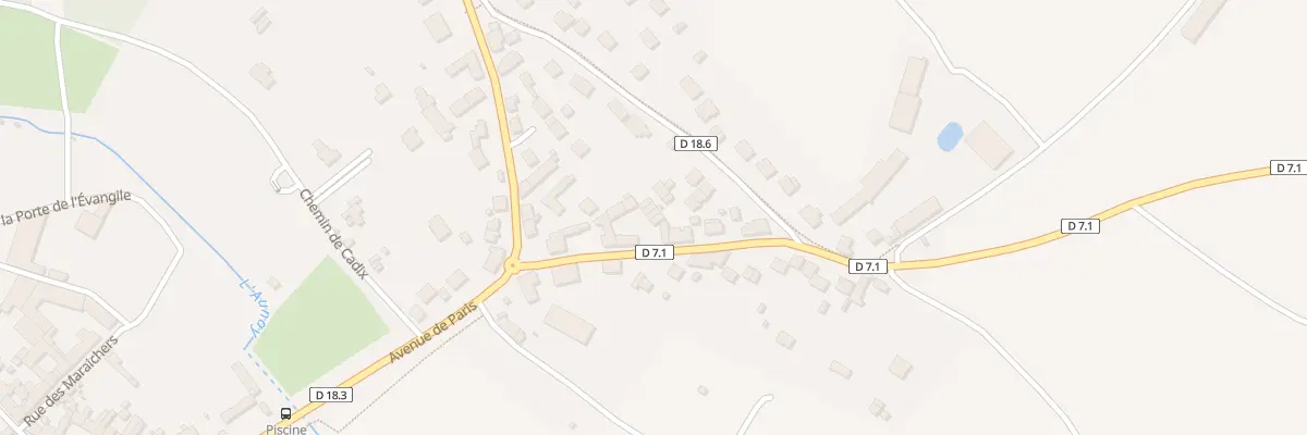 Plan du 7F Rue des Bergeries à Auneau-Bleury-Saint-Symphorien