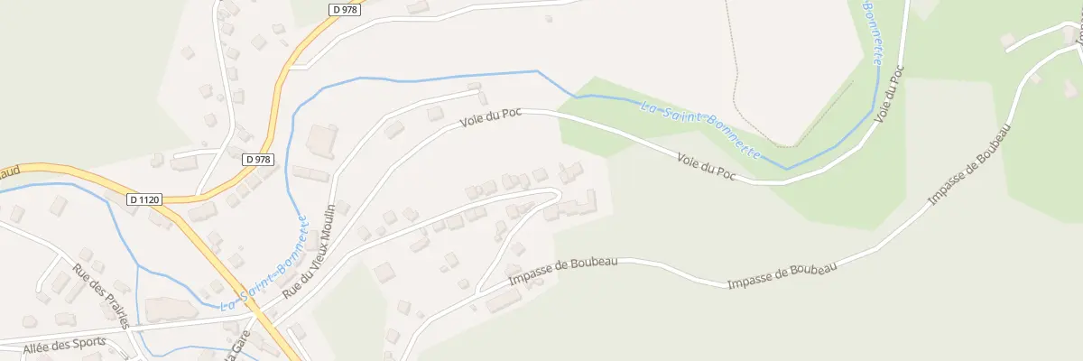 Plan du 17 Rue de la Chaussade à Laguenne-sur-Avalouze