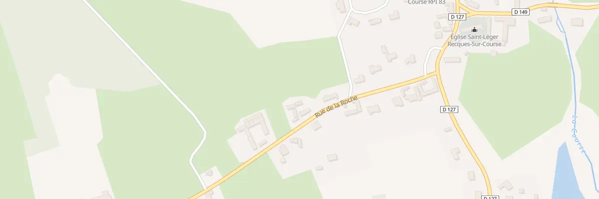 Plan du 20 Rue de la Roche à Recques-sur-Course