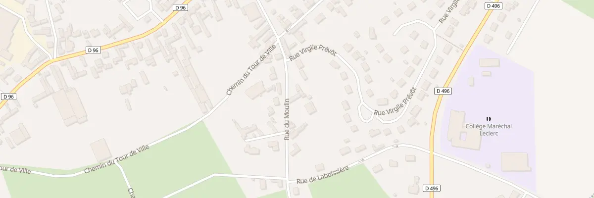 Plan du 11 Rue Moulin à Beaucamps-le-Vieux