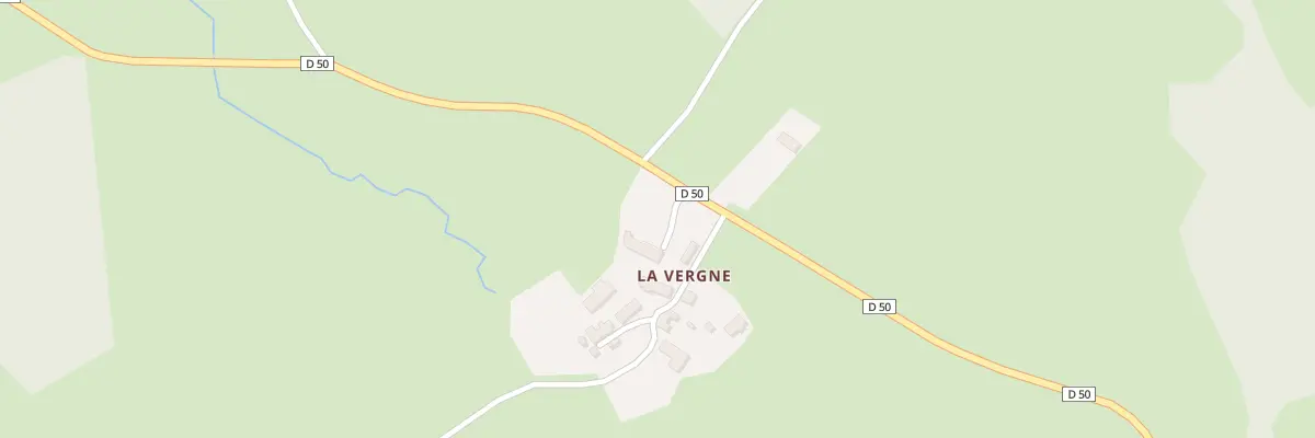 Plan du 4 La Vergne à Janaillat